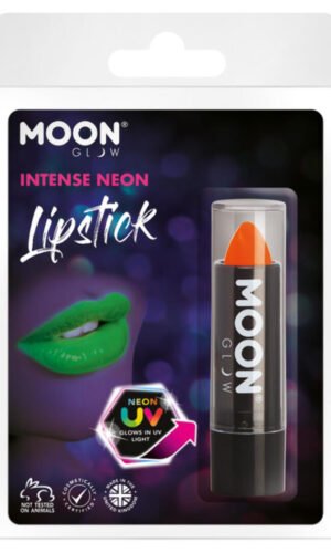 Moon Glow Intense Neon UV Lipstick, Intense Orange