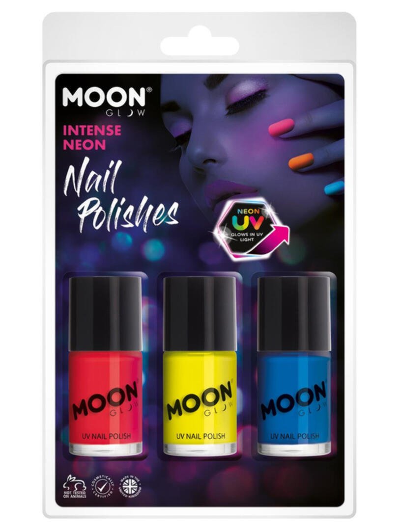 Moon Glow Intense Neon UV Nail Polish,