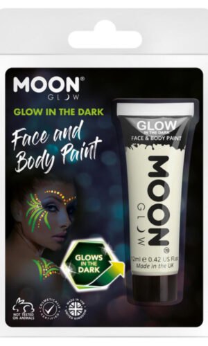 Moon Glow - Glow in the Dark Face Paint, Invisible