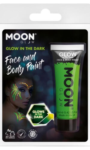Moon Glow - Glow in the Dark Face Paint, Green