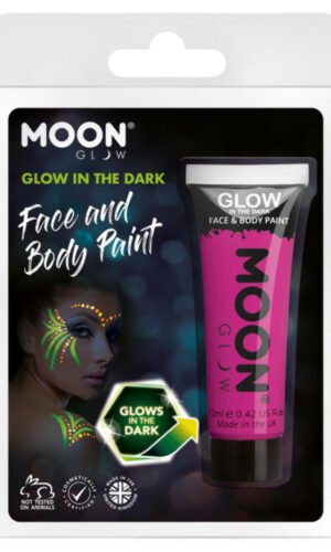 Moon Glow - Glow in the Dark Face Paint, Purple