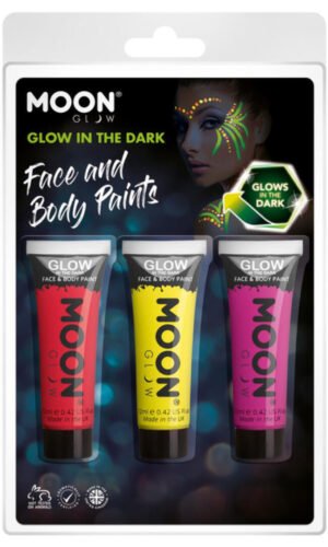 Moon Glow - Glow in the Dark Face Paint,