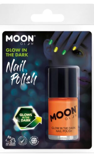 Moon Glow - Glow in the Dark Nail Polish, Orange