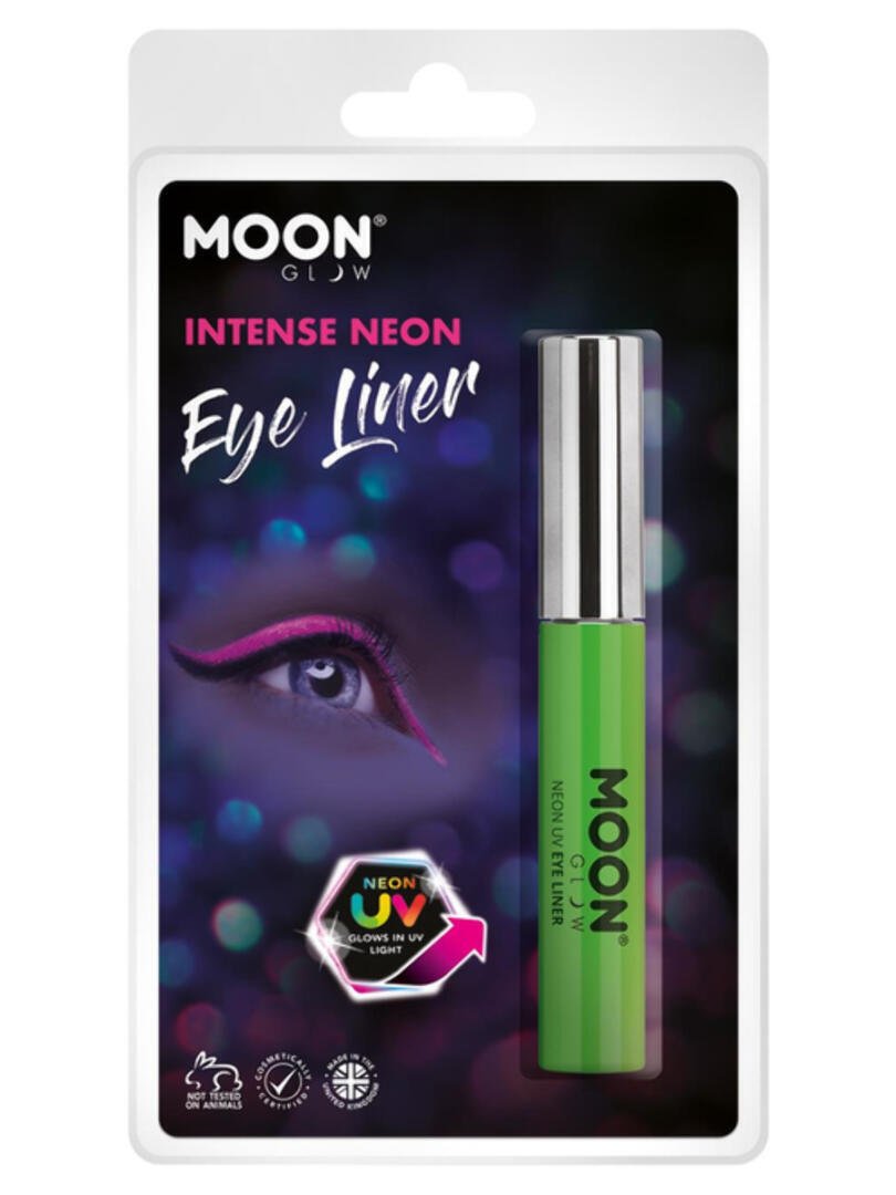 Moon Glow Intense Neon UV Eye Liner, Intense Green