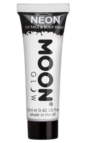 Moon Glow Intense Neon UV Face Paint, White