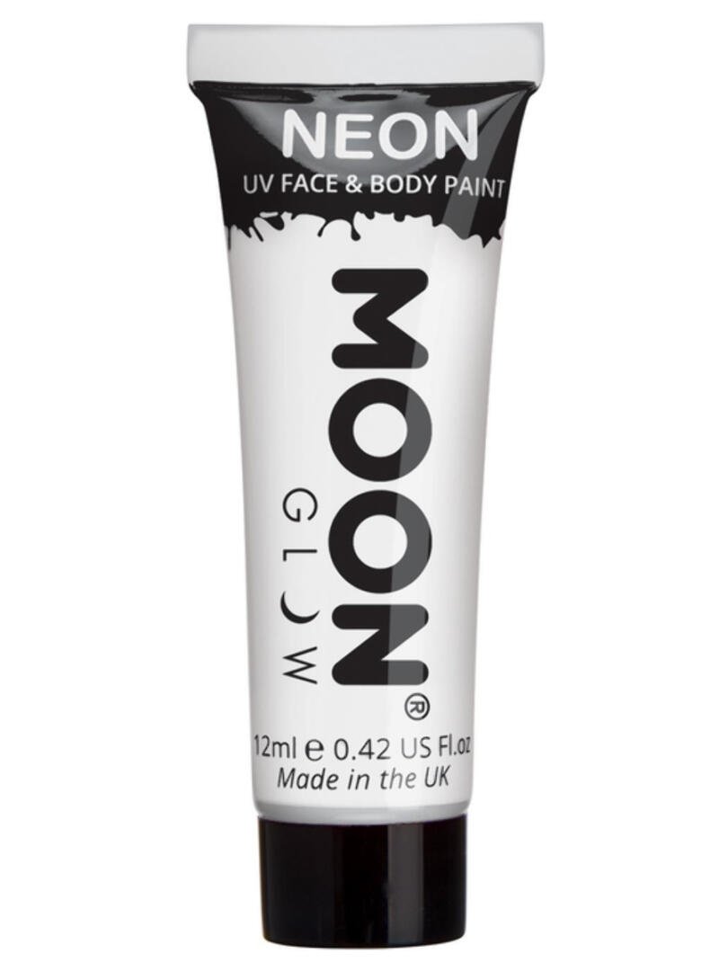 Moon Glow Intense Neon UV Face Paint, White