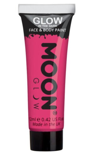 Moon Glow - Glow in the Dark Face Paint, Pink