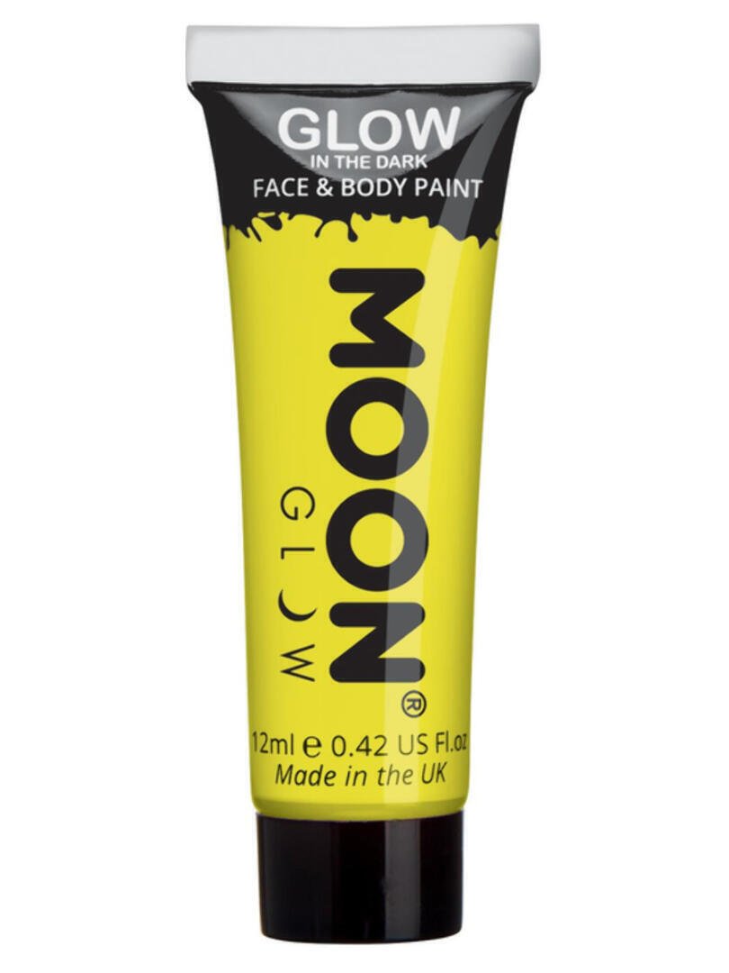 Moon Glow - Glow in the Dark Face Paint, Yellow
