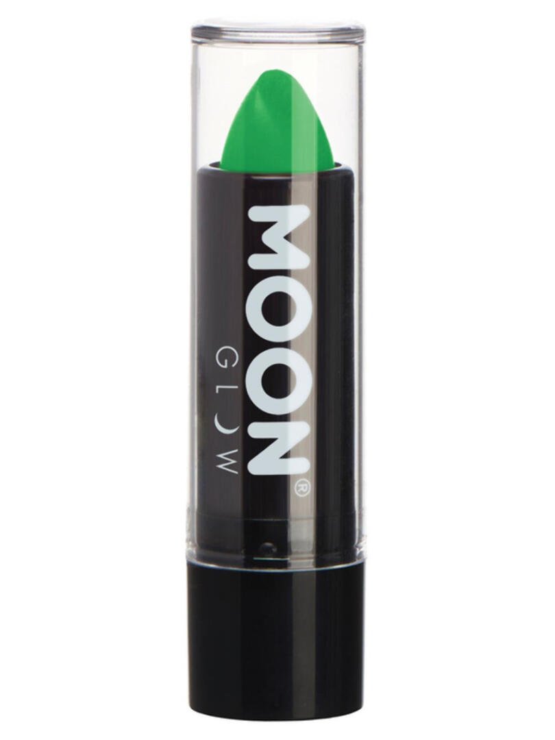 Moon Glow Intense Neon UV Lipstick, Intense Green