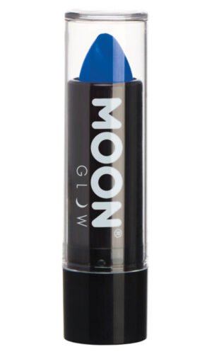 Moon Glow Intense Neon UV Lipstick, Intense Blue