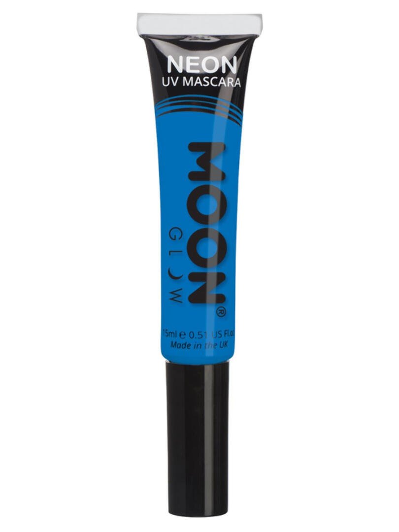 Moon Glow Intense Neon UV Mascara, Intense Blue