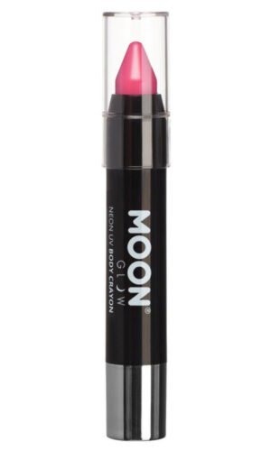 Moon Glow Intense Neon UV Body Crayons, Intense Pi