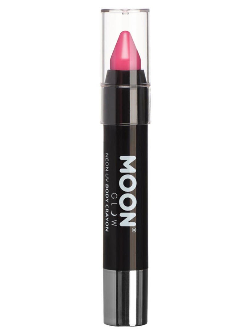 Moon Glow Intense Neon UV Body Crayons, Intense Pi