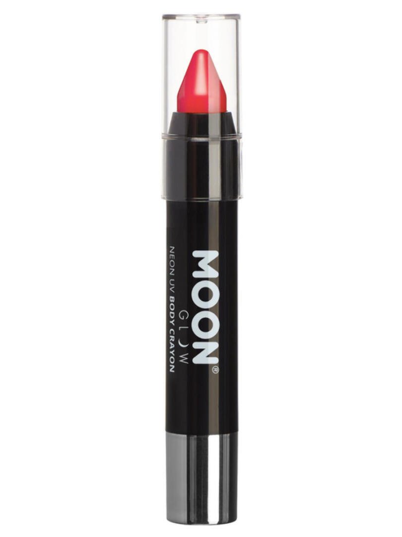 Moon Glow Intense Neon UV Body Crayons, Intense Re