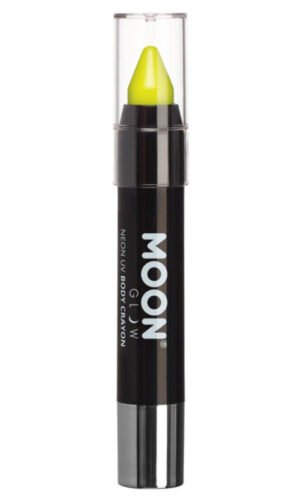 Moon Glow Intense Neon UV Body Crayons, Intense Ye