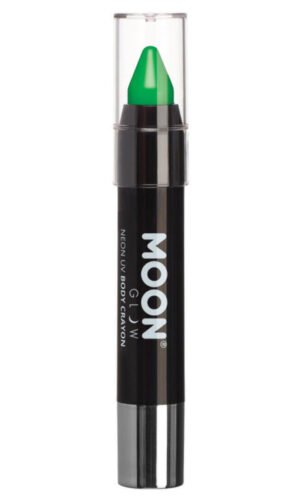 Moon Glow Intense Neon UV Body Crayons, Intense Gr