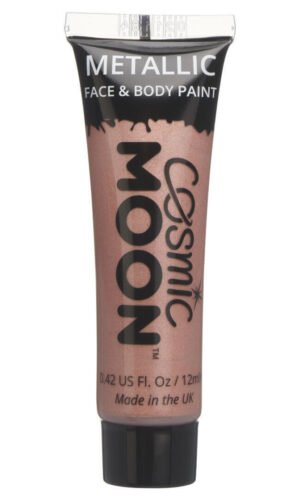 Cosmic Moon Metallic Face & Body Paint, Rose Gold