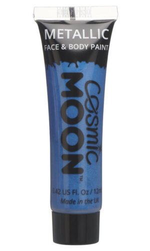Cosmic Moon Metallic Face & Body Paint, Blue