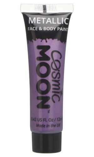 Cosmic Moon Metallic Face & Body Paint, Purple