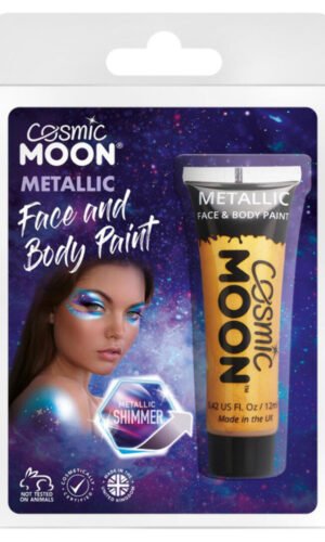 Cosmic Moon Metallic Face & Body Paint, Gold
