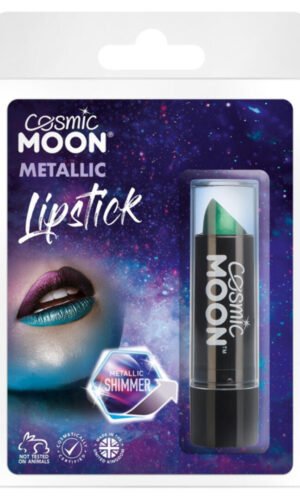 Cosmic Moon Metallic Lipstick, Green