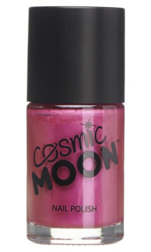 Cosmic Moon Metallic Nail Polish, Pink