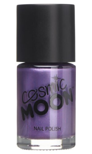 Cosmic Moon Metallic Nail Polish, Purple