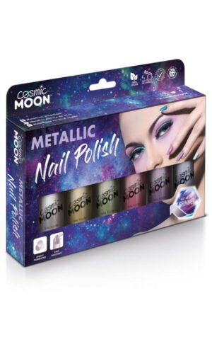 Cosmic Moon Metallic Nail Polish, Assorted