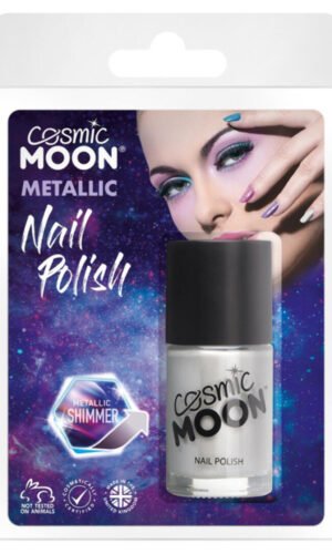 Cosmic Moon Metallic Nail Polish, Silver