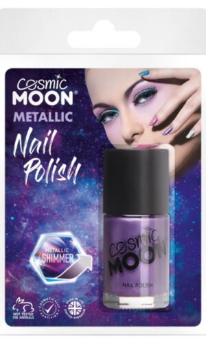 Cosmic Moon Metaillic Nail Polish, Purple