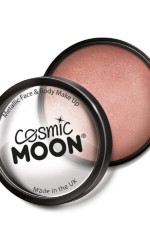 Cosmic Moon Metallic Pro Face Paint Cake Pots, Ros