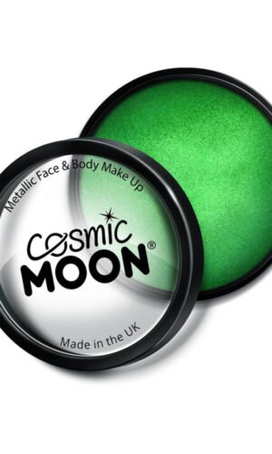 Cosmic Moon Metallic Pro Face Paint Cake Pots, Gre