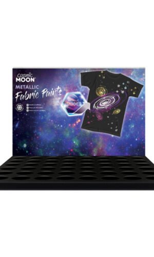 Cosmic Moon Metallic Fabric Paint,