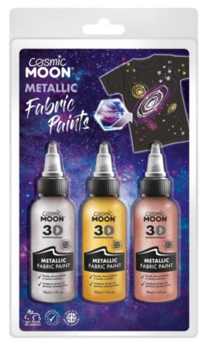 Cosmic Moon Metallic Fabric Paint,