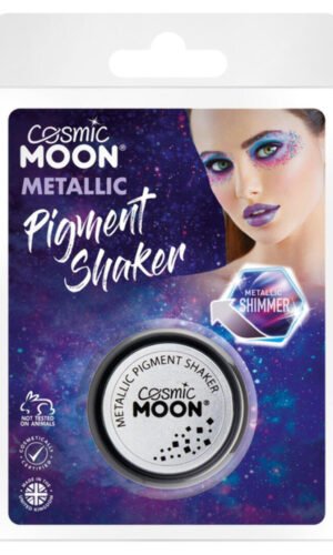 Cosmic Moon Metallic Pigment Shaker, Silver