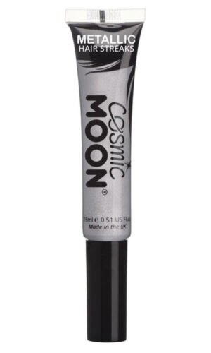 Cosmic Moon Metallic Hair Streaks, Silver