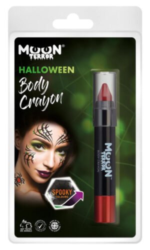 Moon Terror Halloween Body Crayon, Red