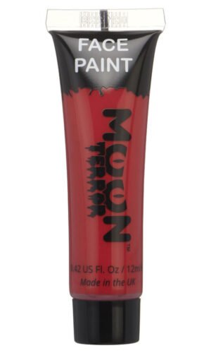 Moon Terror Halloween Face & Body Paint, Red