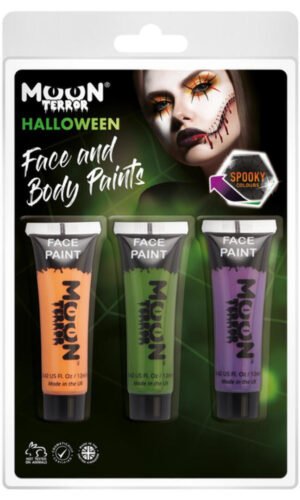 Moon Terror Halloween Face & Body Paint,
