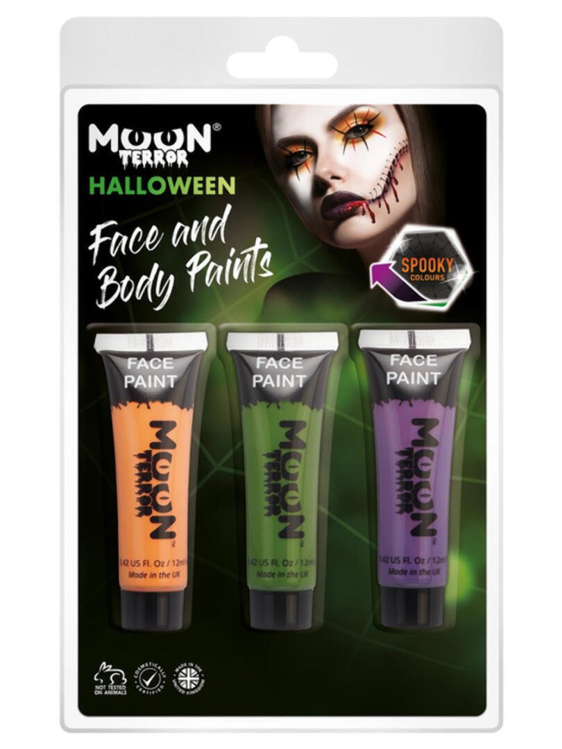 Moon Terror Halloween Face & Body Paint,