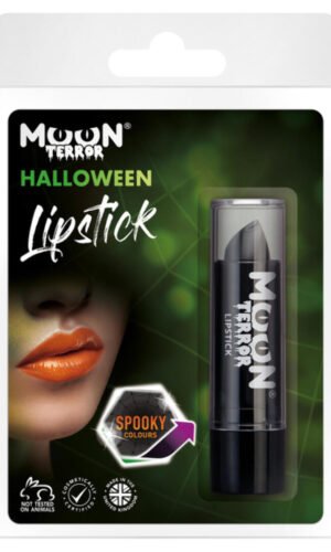 Moon Terror Halloween Lipstick, Black