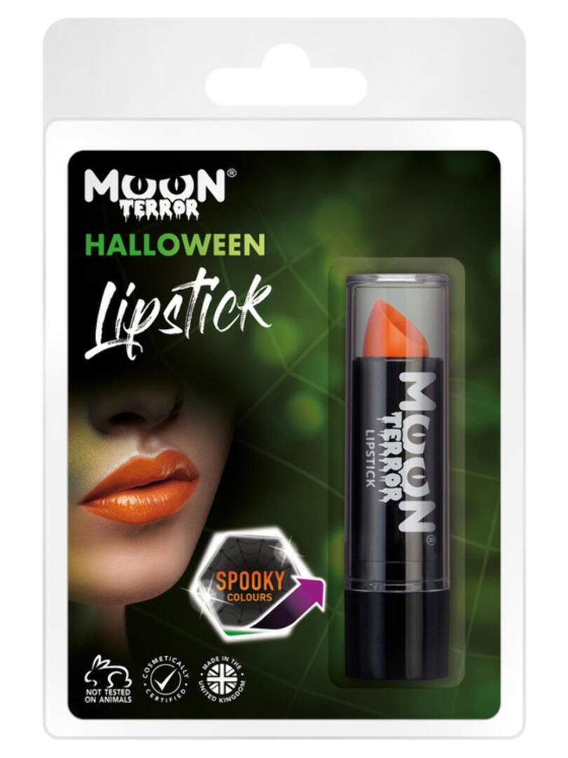 Moon Terror Halloween Lipstick, Orange