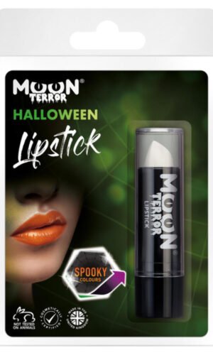Moon Terror Halloween Lipstick, White