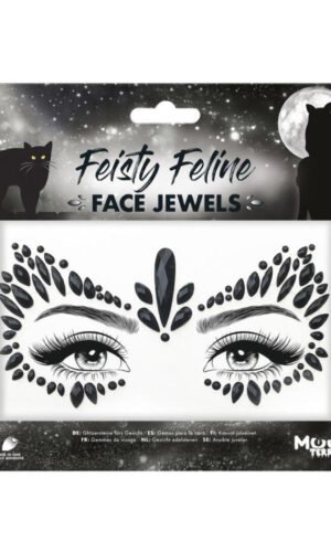 Moon Terror Face Jewels, Feisty Feline