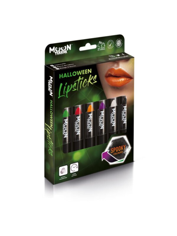 Moon Terror Halloween Lipstick, Assorted