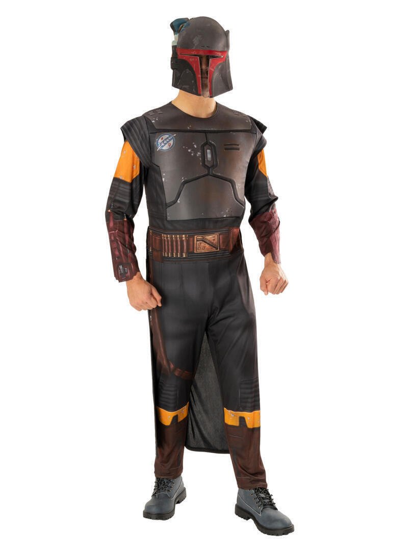 Boba Fett Adult Costume – Book of Boba Fett - Fancy Dress Town