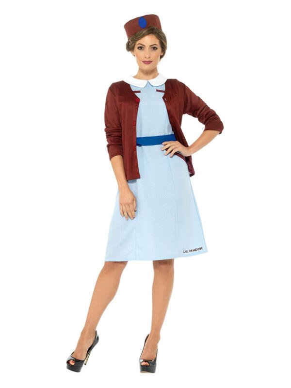 Call The Midwife Costume, Blue