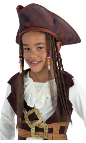 Pirate Hat, with Dreadlocks