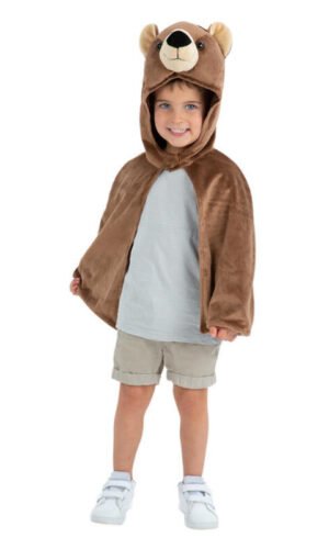 Deluxe Bear Plush Cape, Kids