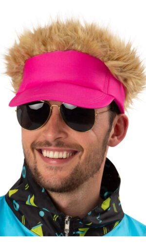 Neon Pink Visor Hat